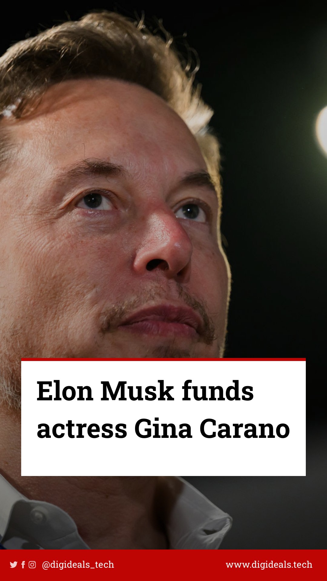 Elon Musk funds actress Gina Carano