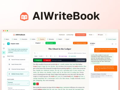 AIWriteBook - Write and publish books with AI