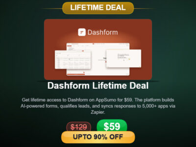 Dashform Lifetime Deal