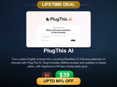 PlugThis AI — Build Manifest V3 Chrome Extensions from Plain-English Prompt (Lifetime)